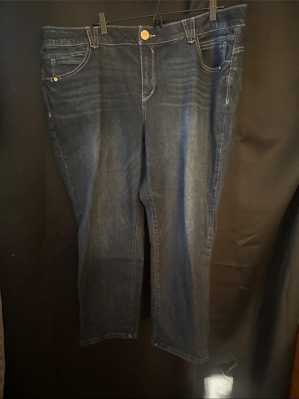 Dark Wash Women’s Stretch Jeans - Classic Comfort
